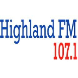 Highland 107.1 FM logo