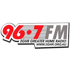 2GHR Greater Hume Radio logo