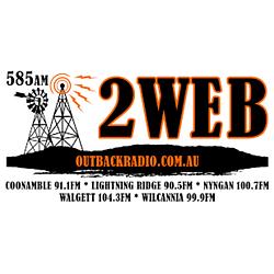 2WEB Outback Radio logo