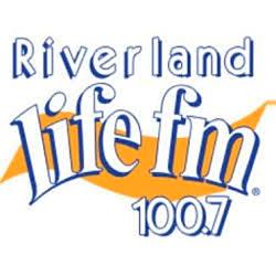 100.7 Riverland Life FM logo