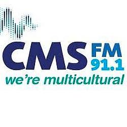 CMS FM 91.1 logo