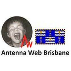 Antenna Web Brisbane radio logo