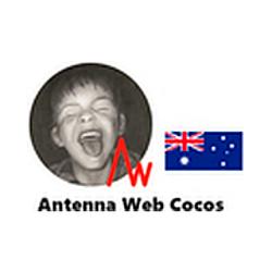 Antenna Web Cocos radio logo