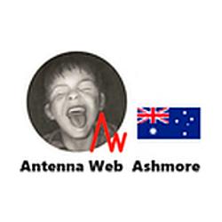 Antenna Web Ashmore radio logo