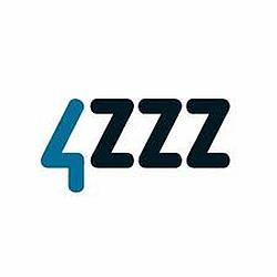4ZZZ radio logo