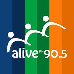 Alive 90.5 FM logo