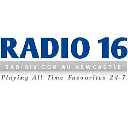 Radio16 Newcastle radio logo