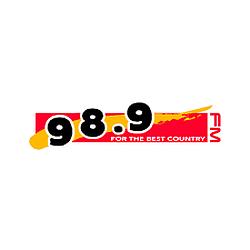 98.9 FM logo