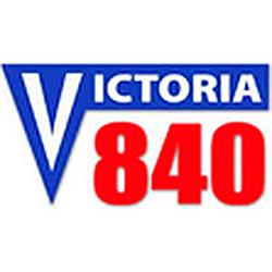 Victoria 840 AM radio logo