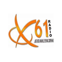 X 61 radio logo