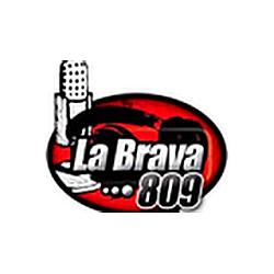 LA BRAVA 809 radio logo