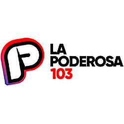 La Poderosa 103 Com radio logo