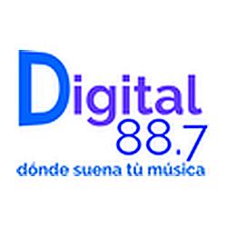 Digital 88.7 radio logo