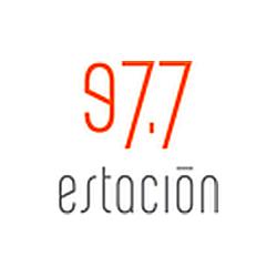 Estación 97.7 radio logo
