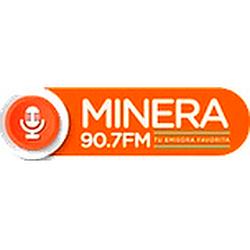 Minera 90.7 FM logo