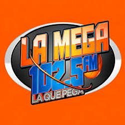 La Mega 102.5 radio logo