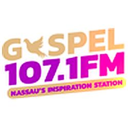 Gospel 107.1 radio logo