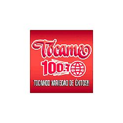 Tocame 100.7 radio logo