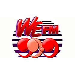 WE FM 99.9 logo