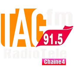 Tag FM 91.5 Radio Tele logo