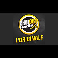 CHOI 98.1 Radio X logo