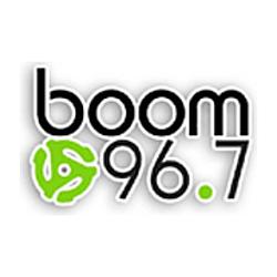 Boom 96.7 radio logo