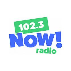 102.3 NOW! radio logo
