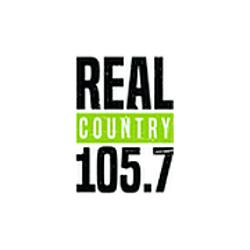 Real Country 105.7 radio logo