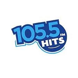 105.5 HITS FM logo