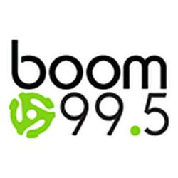 boom 99.5 radio logo