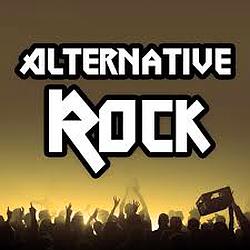 Alternative X-Rock Station radio logo