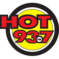 Hot 93.7 radio logo