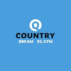 Q Country 91.5 FM logo