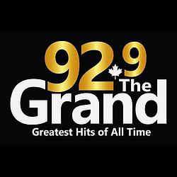 92.9 The Grand radio logo
