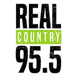 Real Country 95.5 radio logo
