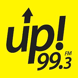 up! 99.3 radio logo