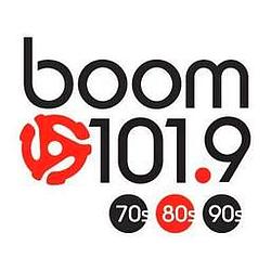 Boom 101.9 radio logo