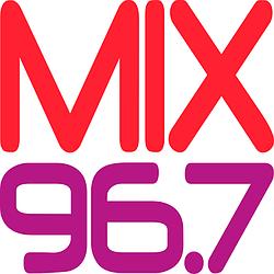 Mix 96.7 radio logo