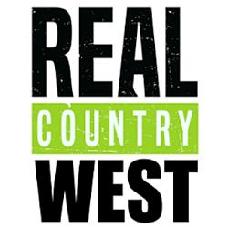 Real Country West radio logo