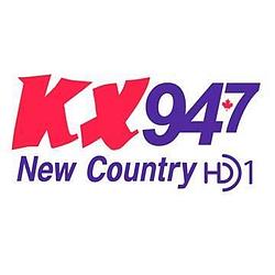 KX947 radio logo