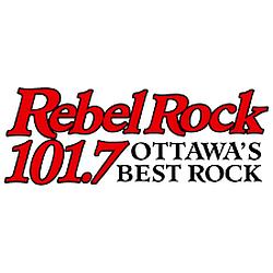 Rebel 101.7 radio logo