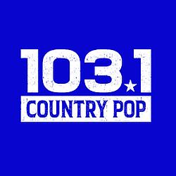 Country Pop 103.1 radio logo
