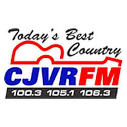 CJVR Country radio logo