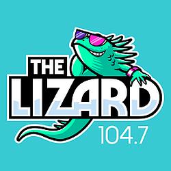 104.7 The Lizard radio logo