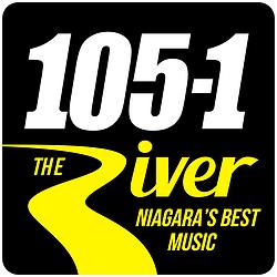 105.1 The River radio logo