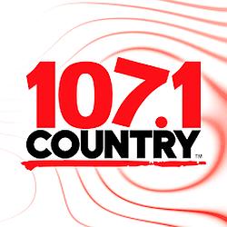 Country 107.1 radio logo