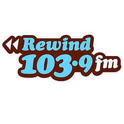 Rewind 103.9 radio logo