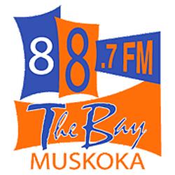 The Bay 88.7FM radio logo