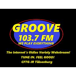 GROOVE 103.7FM radio logo