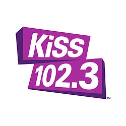 KiSS 102.3 radio logo